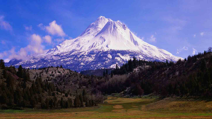 Mt. Shasta, from a distance.