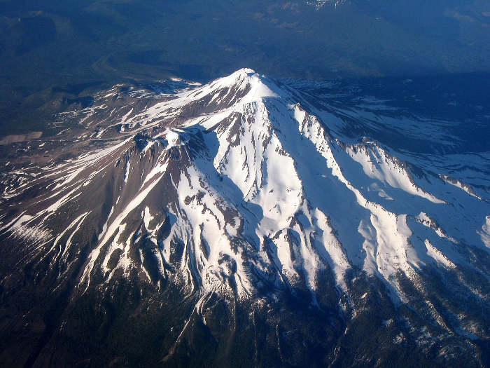 Hiking to the peak of Mt. Shasta, for a climax.